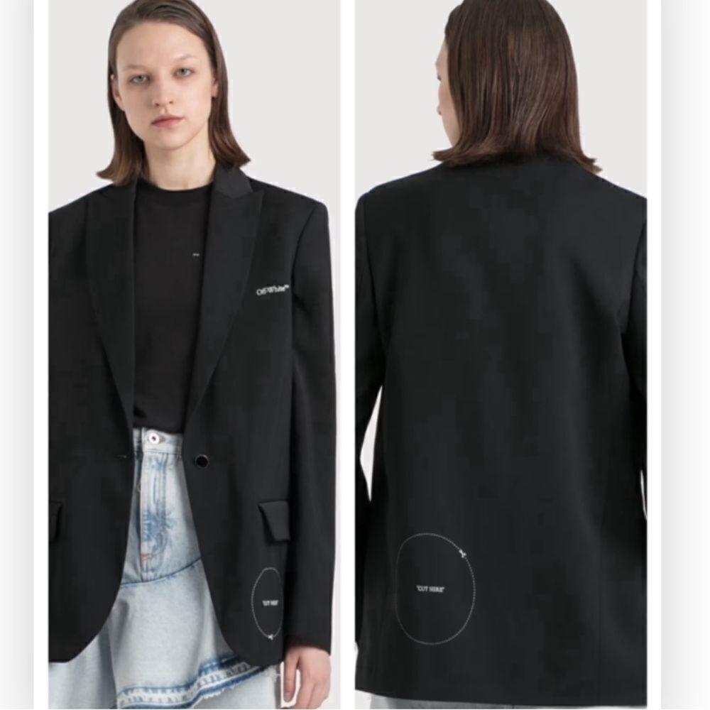 OFF-WHITE NWT Gabardine Tomboy Blazer size M $1715